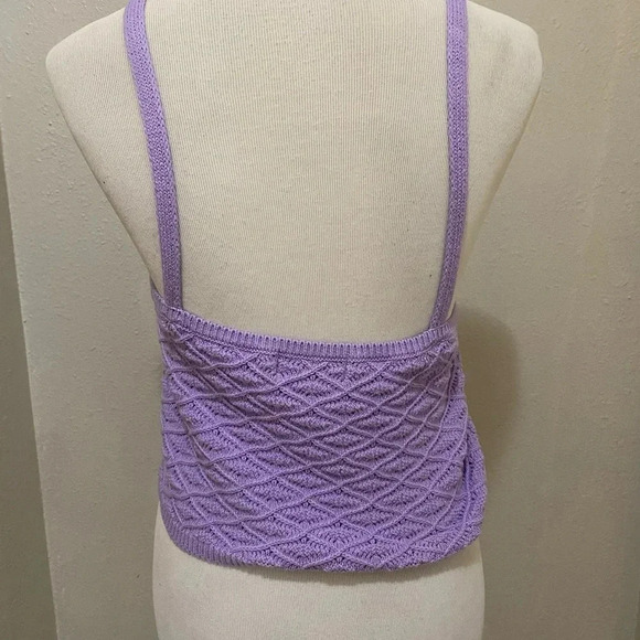 *LIKE NEW* Sweet Republic Knitted Crop Top Y2K M/L EUC - Picture 5 of 6